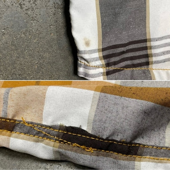 Red Ape MCMXXXIII Affliction Style Short Sleeve Shirt Y2K Cyber Grunge - Picture 11 of 11